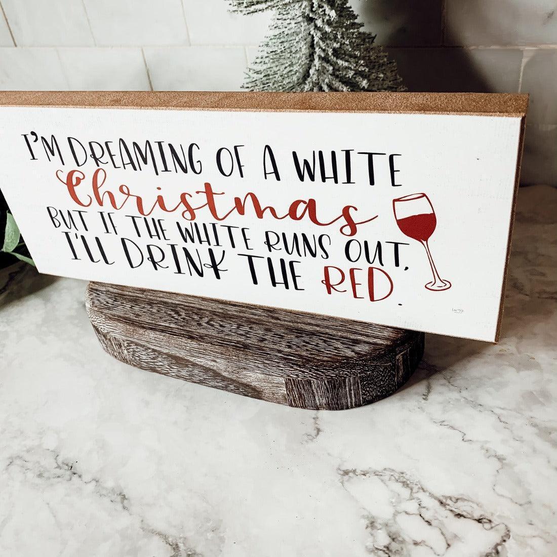 White Christmas Sign Gia Roma