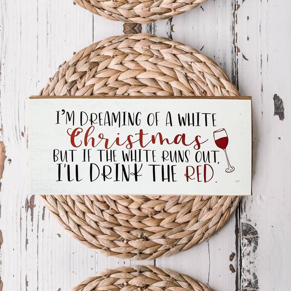 White Christmas Sign Gia Roma