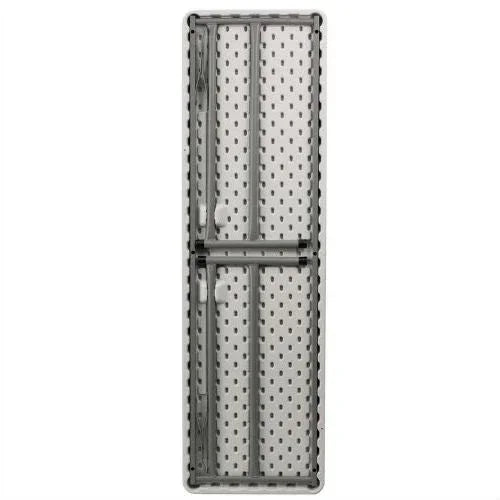 White Top Commercial Grade 60-inch Folding Table - Holds up to 330 lbs