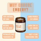 One Degree Hotter | Soy Wax Scented Candle Embery Candles