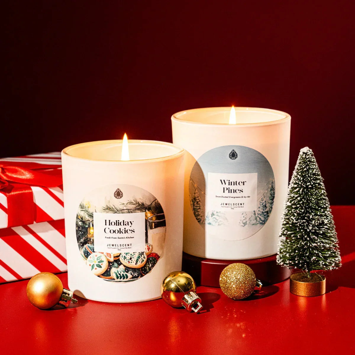 Winter Pines 10oz Signature Jewelry Candle JewelScent