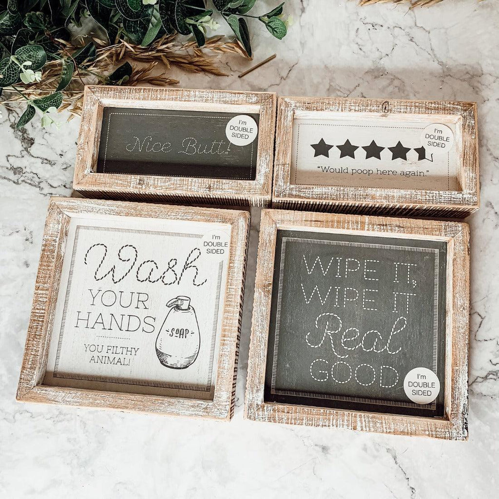 Wipe It Real Good Double-Sided Gia Roma