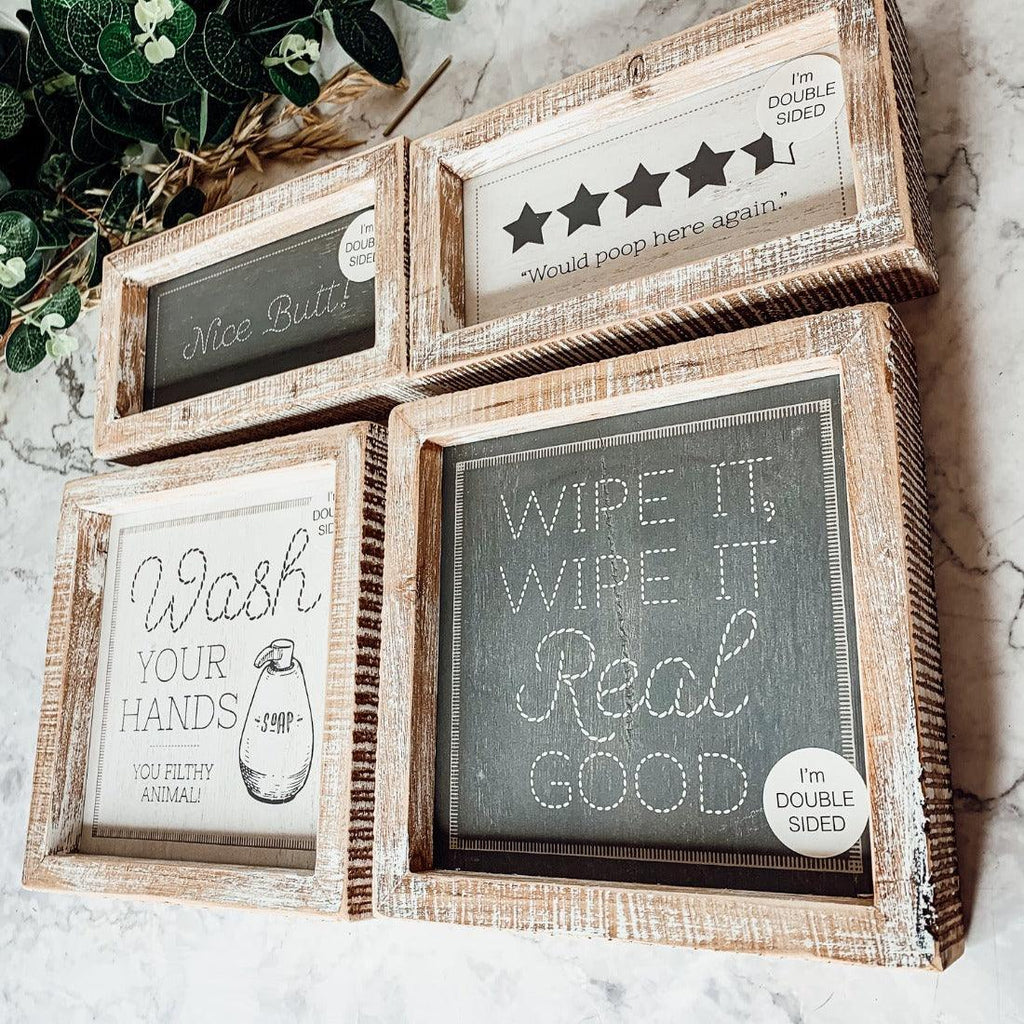 Wipe It Real Good Double-Sided Gia Roma