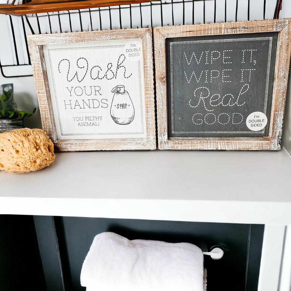 Wipe It Real Good Double-Sided Gia Roma
