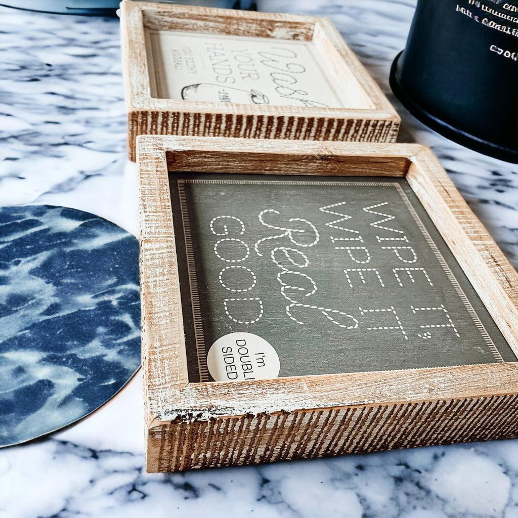 Wipe It Real Good Double-Sided Gia Roma