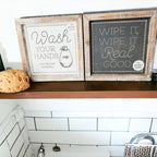 Wipe It Real Good Double-Sided Gia Roma