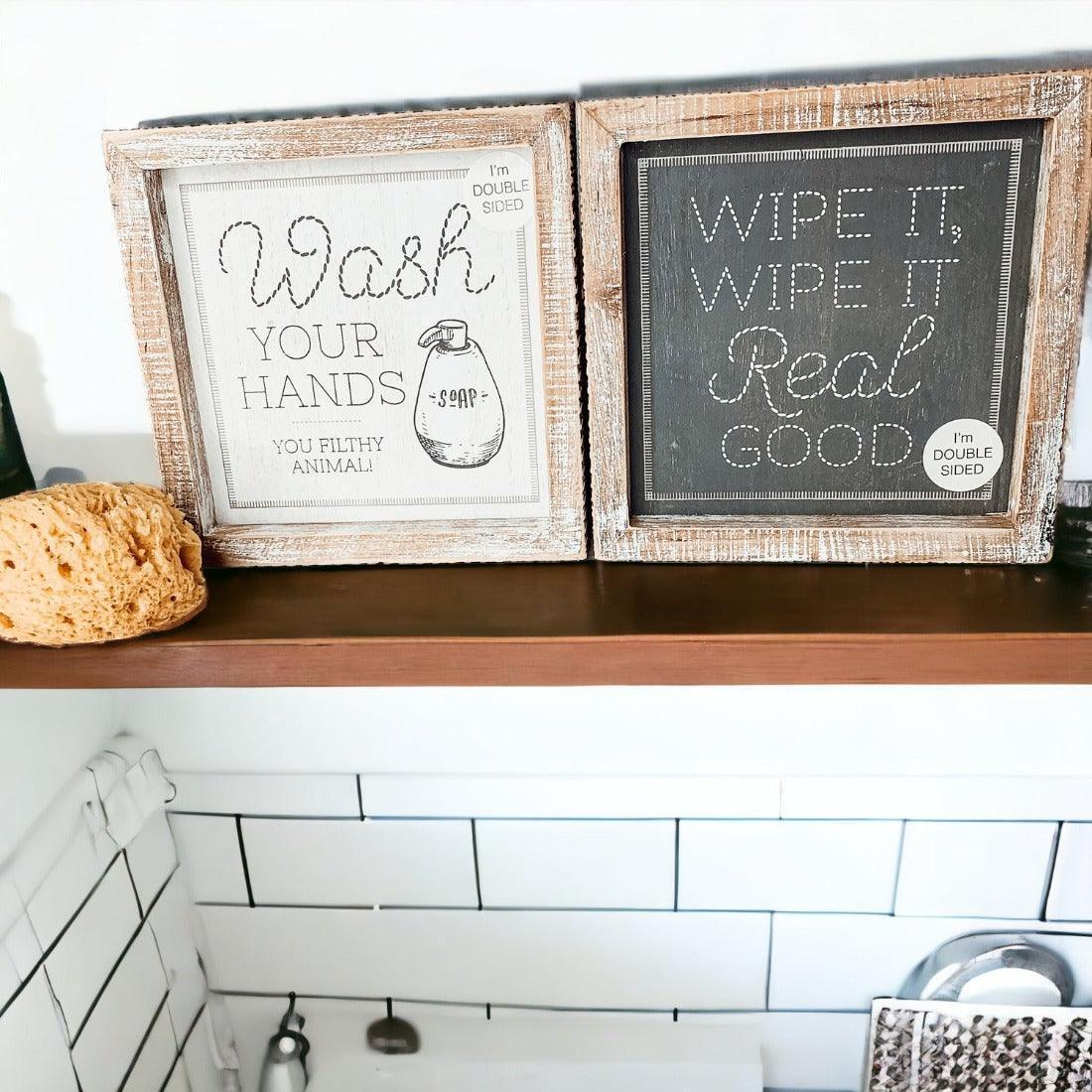 Wipe It Real Good Double-Sided Gia Roma