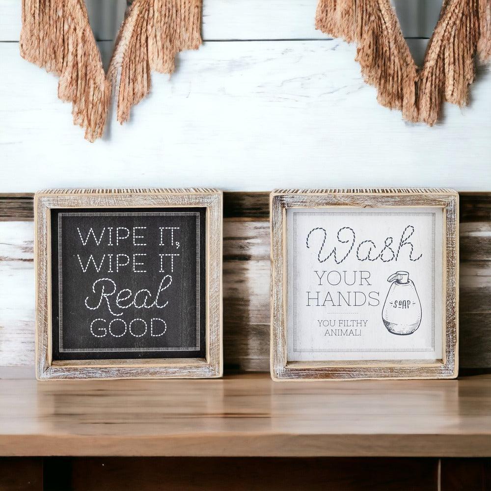 Wipe It Real Good Double-Sided Gia Roma