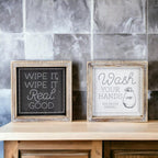 Wipe It Real Good Double-Sided Gia Roma