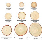 DIY Crafts Natural Pine Wood Slices - House Of Avana