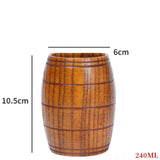 Vintage Wood Cups - House Of Avana