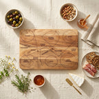 Rectangular Mango Wood Cheese Platter