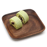 Square Acacia Snack Plates Set for Tableware House Of Avana