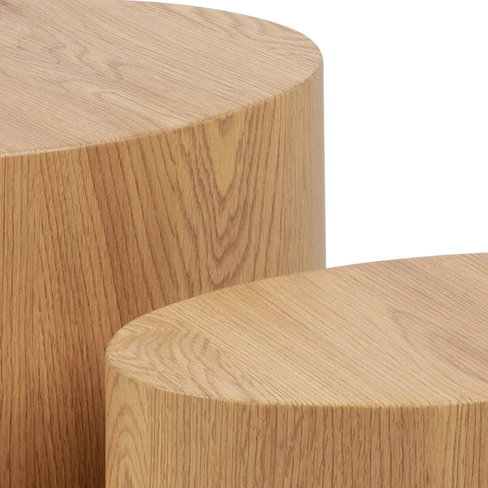 Mice Oval Coffee Table Set - Multiple Colours House Of Avana [[SKU:HOA-COF-406]]