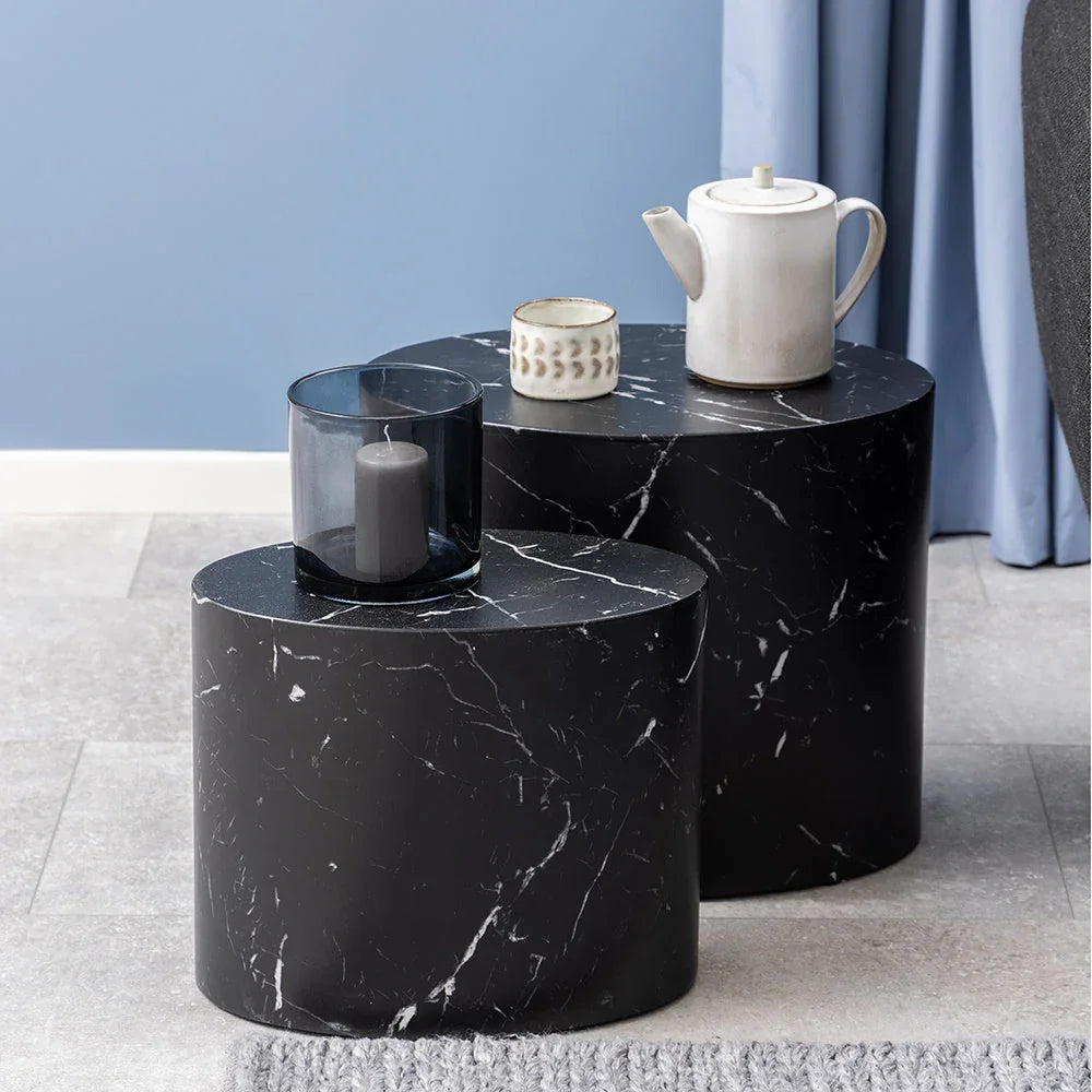 Mice Oval Coffee Table Set - Multiple Colours House Of Avana [[SKU:HOA-COF-406]]