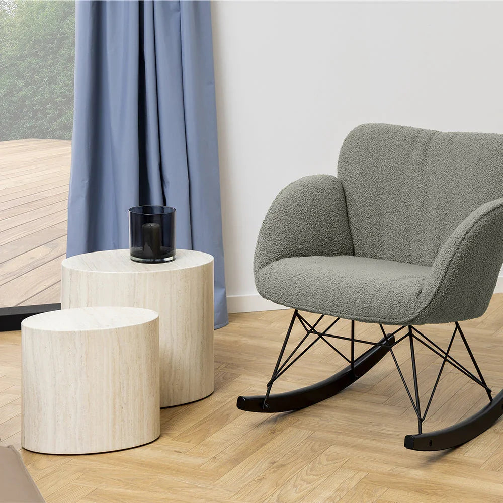 Mice Oval Coffee Table Set - Multiple Colours House Of Avana [[SKU:HOA-COF-406]]