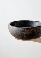 Vintage Iroko Wood Bowl Kanju Interiors