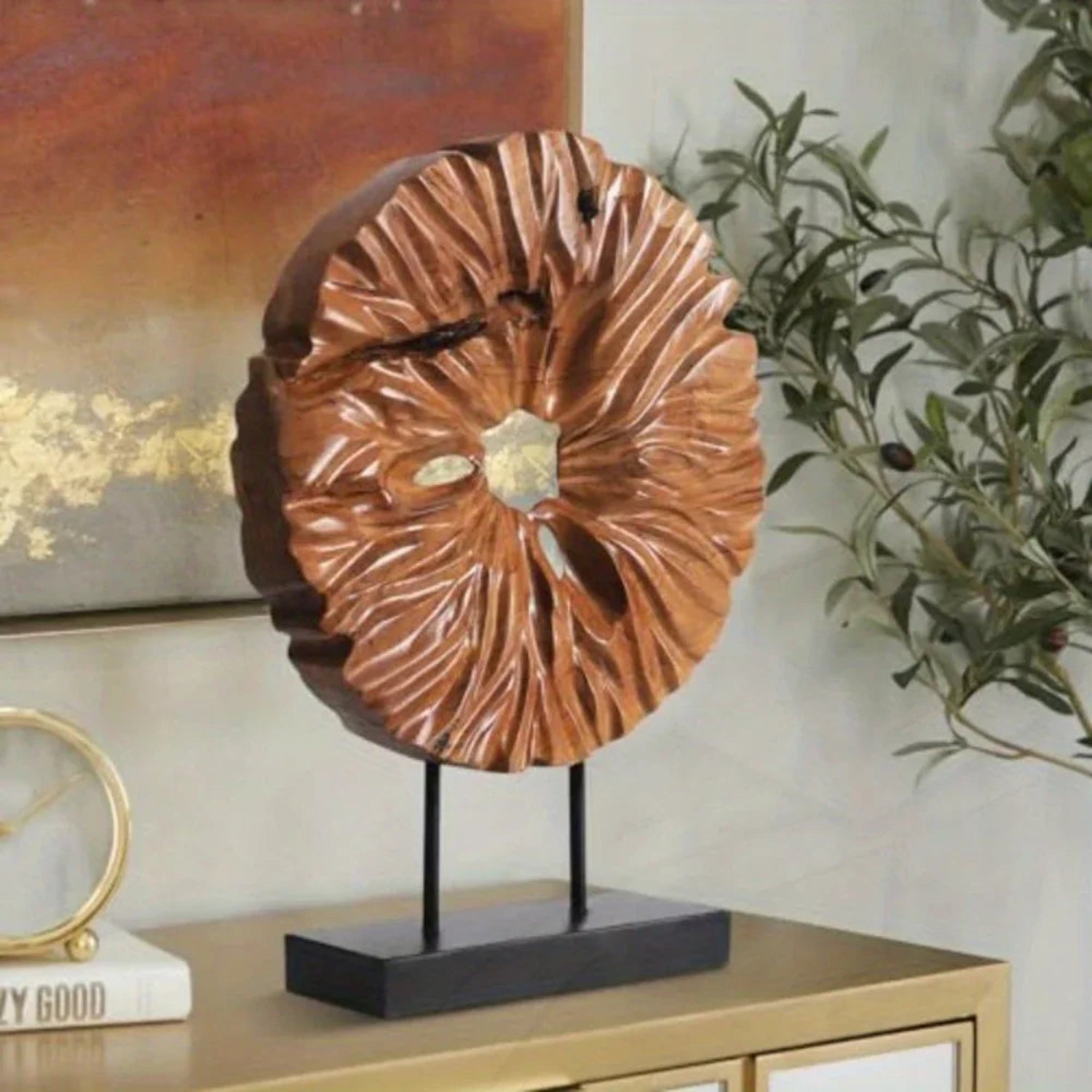 Handmade Teak Root Sculpture - House of Avana
