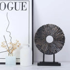 Modern Decorative Minimalist Round Figurine - House Of Avana