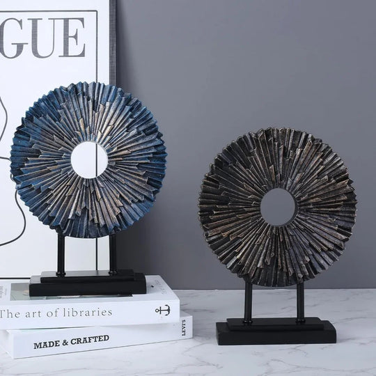 Modern Decorative Minimalist Round Figurine - House Of Avana