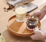 Round Wood Serving Tray – Rustic Elegance for Dining & Decor - House Of Avana