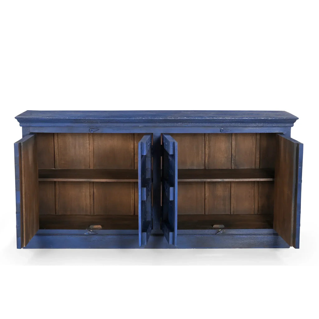 Woodland Blue Sideboard- 72"