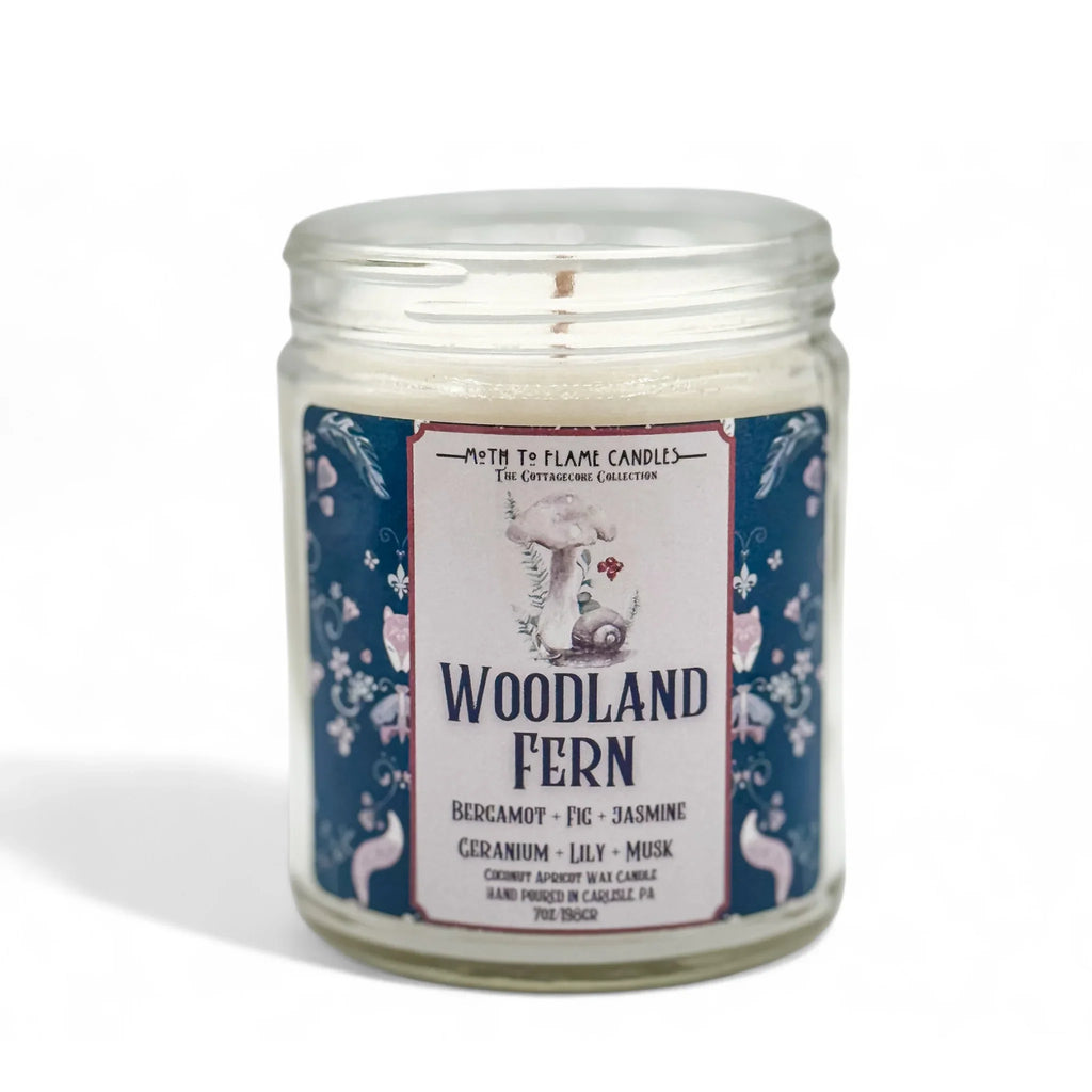 Woodland Fern – Oz Candle, detail shot - House Of Avana