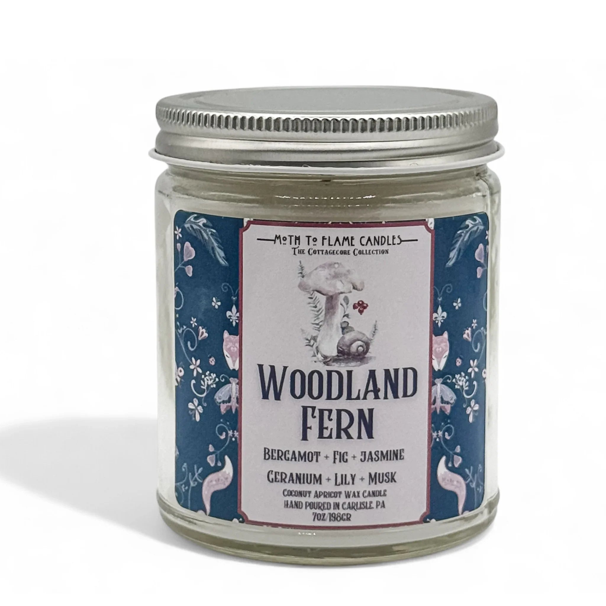 Woodland Fern – Oz Candle, front view - House Of Avana