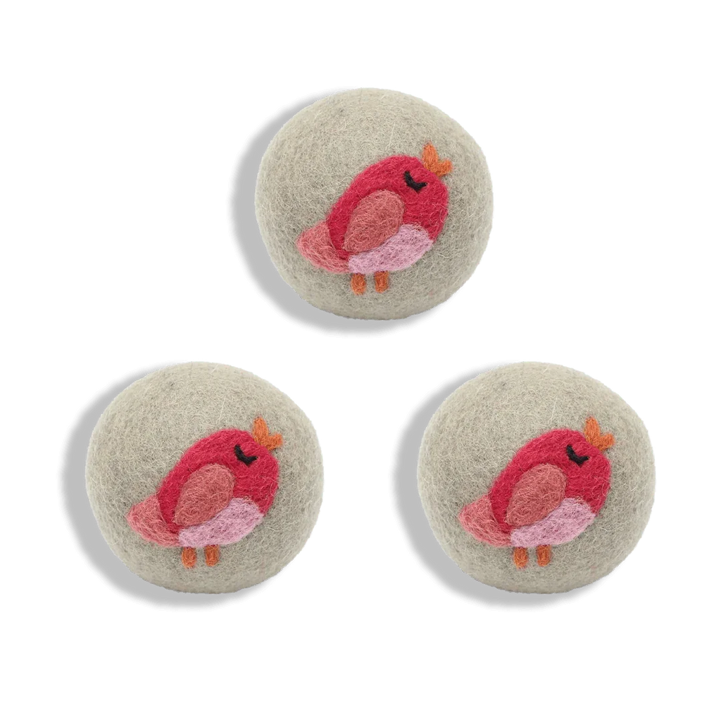 Organic Wool Dryer Balls 3-Pack Zero Waste Outlet