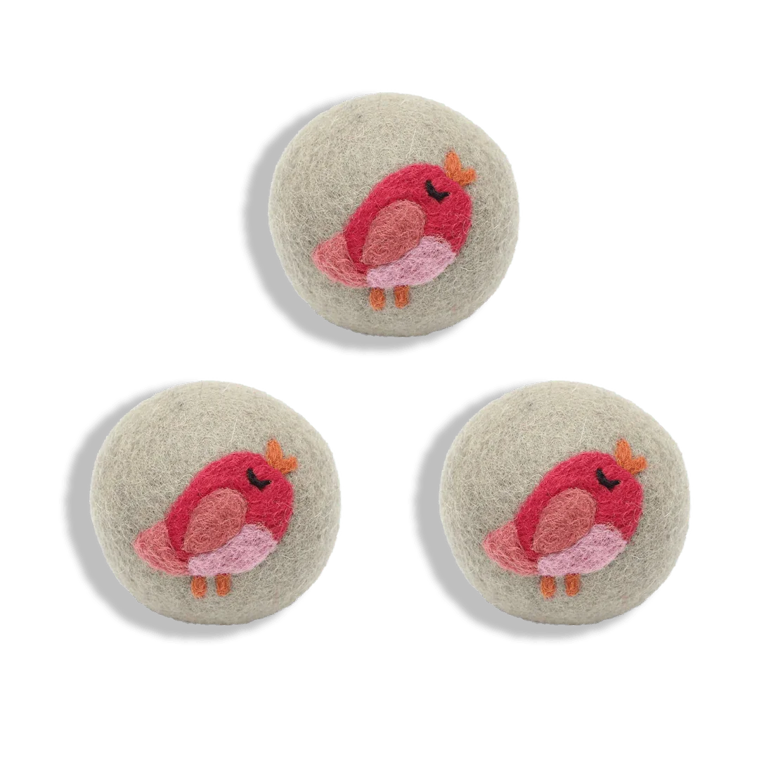 Organic Wool Dryer Balls 3-Pack Zero Waste Outlet