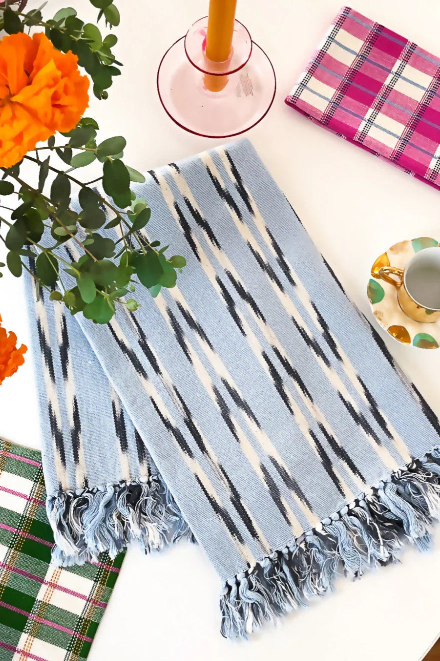 Xela Blue Kitchen Towel Archive New York