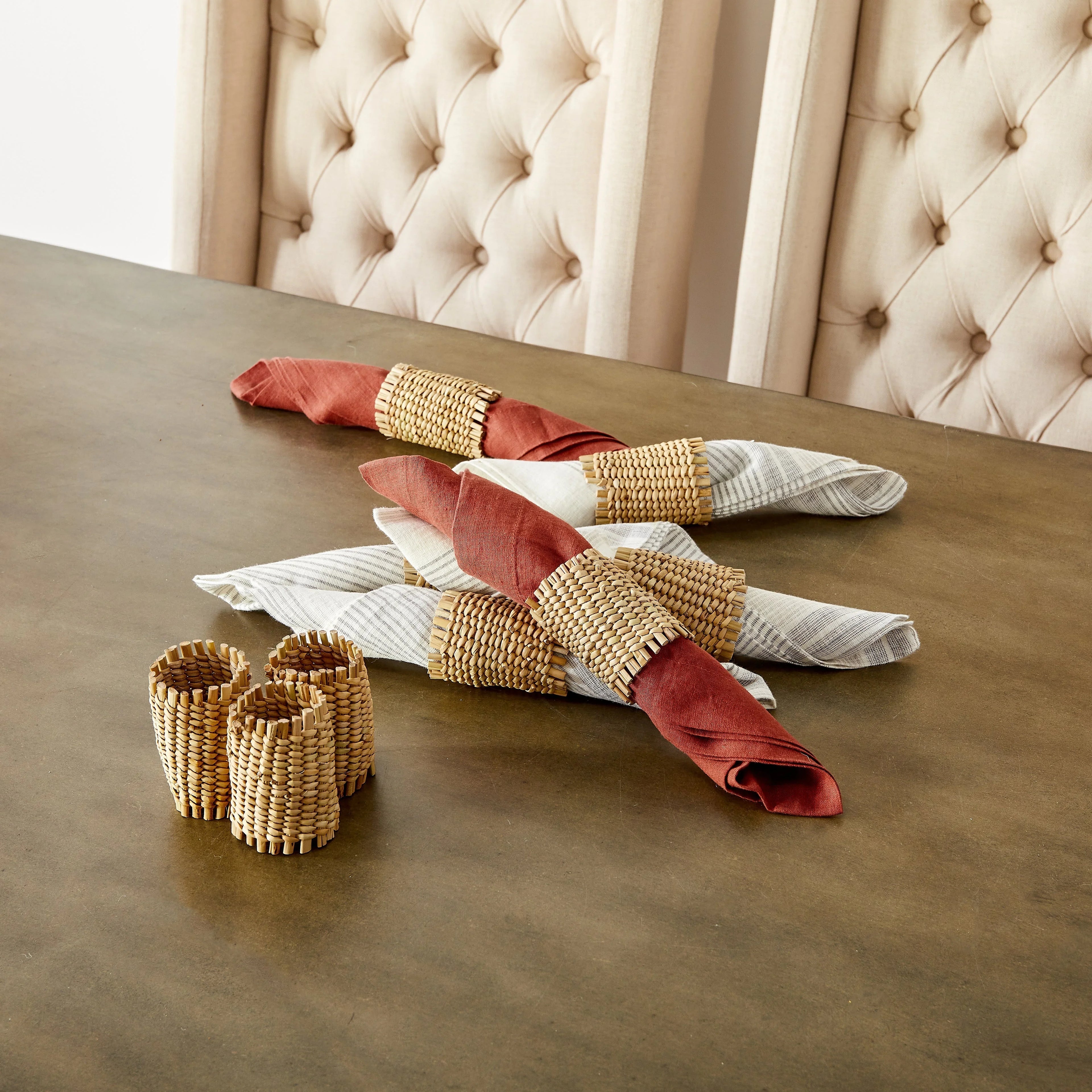 Xhosa Napkin Holders - Set of 4 Kanju Interiors