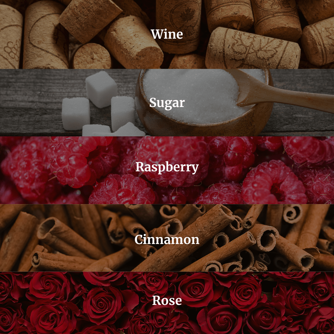 Vineyard Estate Candle 10.6 oz – Red Wine, Raspberry & Vanilla Sugar