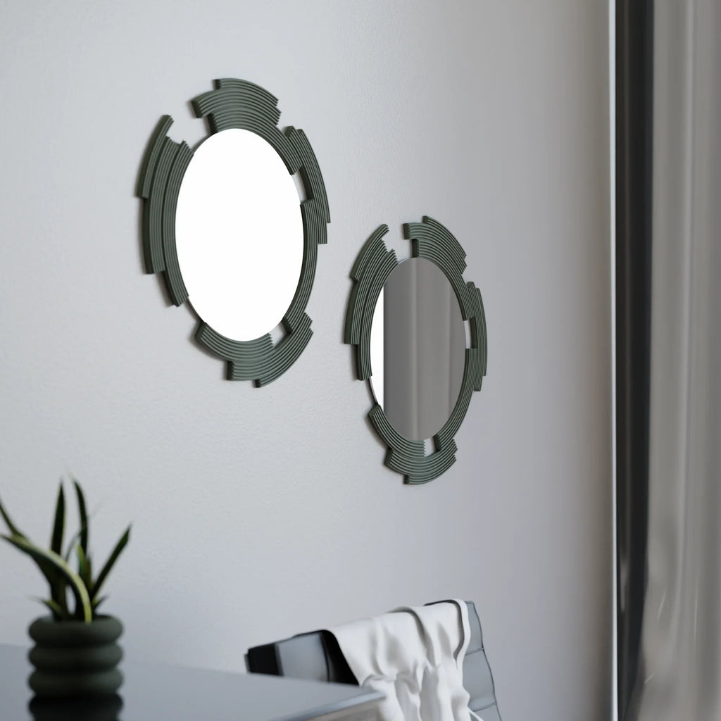 SCULPT Mirror Modernized Pottery