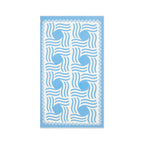 Mykonos Pareo - Aegean Blue Sun Pattern Ruby Mint