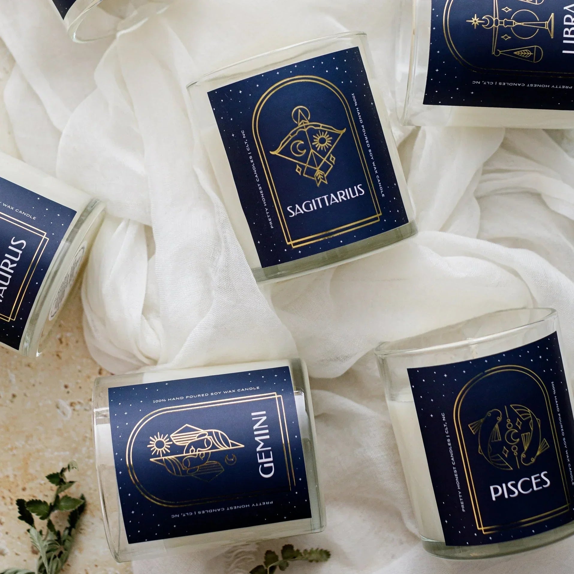 Zodiac Candles Pretty Honest Candles