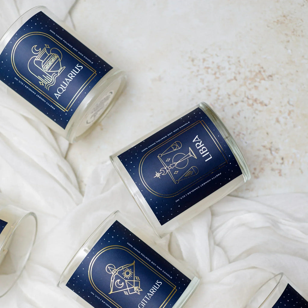 Zodiac Candles Pretty Honest Candles