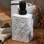 A S Set Featuring a Minimalist Nordic Design in Ceramic, Including a Stone-patterned Wash Cup Set,... - House Of Avana