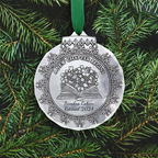A New Chapter Begins Ornament, front view - House Of Avana