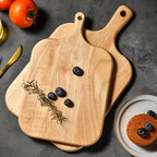 A Solid Wood Cutting Board Designed for Food Preparation, Suitable for Chopping Vegetables, Fruits, and... - House Of Avana