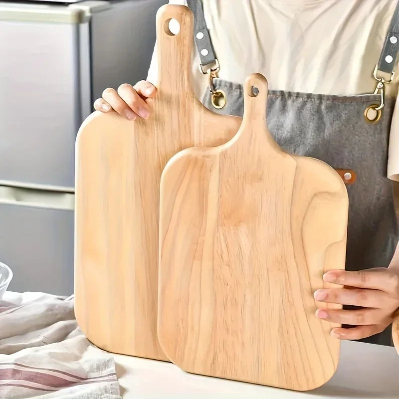 A Solid Wood Cutting Board Designed for Food Preparation, Suitable for Chopping Vegetables, Fruits, and... - House Of Avana