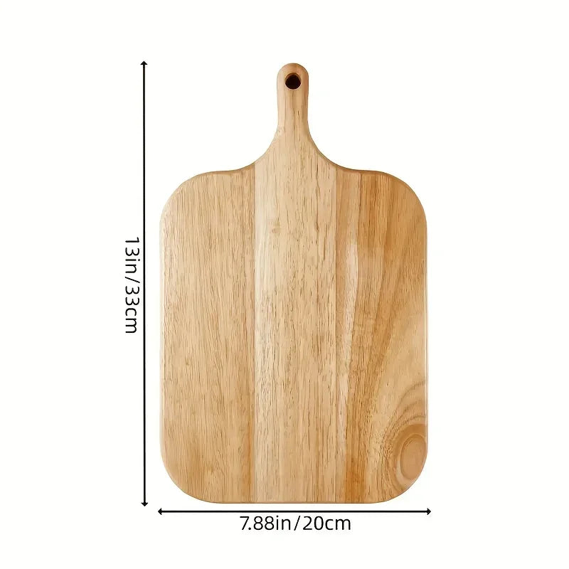 A Solid Wood Cutting Board Designed for Food Preparation, Suitable for Chopping Vegetables, Fruits, and... - House Of Avana