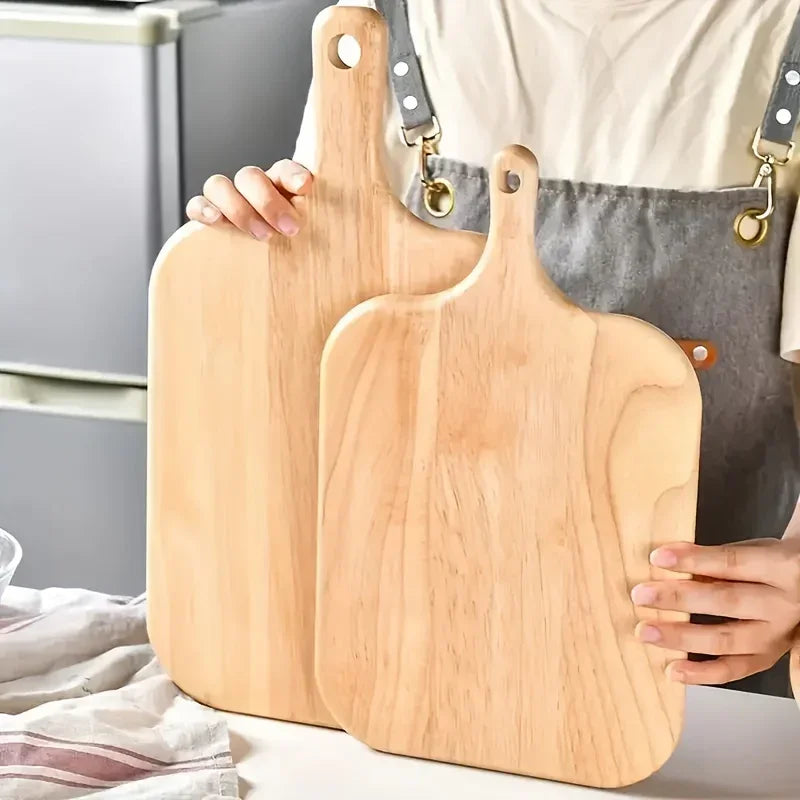 A Solid Wood Cutting Board Designed for Food Preparation, Suitable for Chopping Vegetables, Fruits, and... - House Of Avana