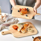 A Solid Wood Cutting Board Designed for Food Preparation, Suitable for Chopping Vegetables, Fruits, and... - House Of Avana