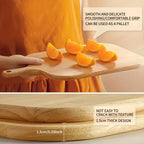 A Solid Wood Cutting Board Designed for Food Preparation, Suitable for Chopping Vegetables, Fruits, and... - House Of Avana