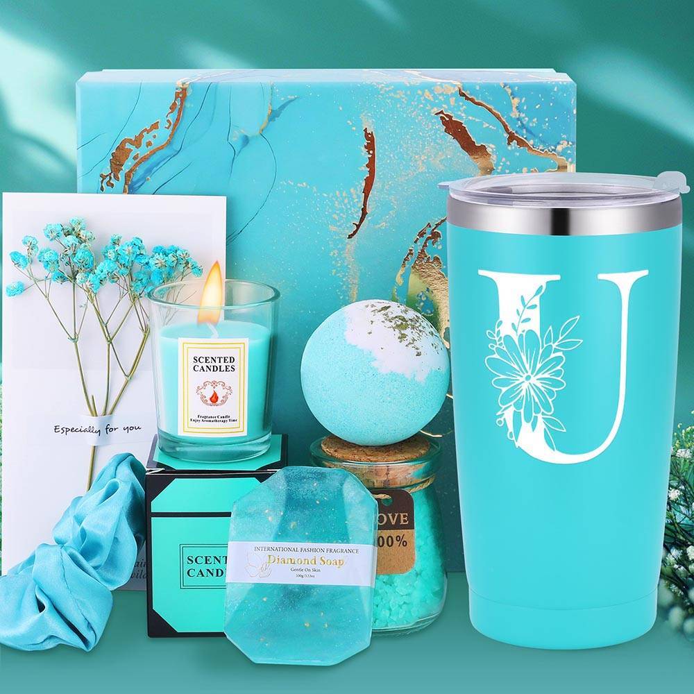 Calligraphy 26 Letters Gift Set For Best Friend Sister Daughter Aunt Mom Teacher Nurse Coworker Bestie Girlfriend Women, Encourage Mercy Get Well Feel Better Cheer Birthday Wedding Christmas Thanksgiving Heartwarming Thank Yo House Of Avana