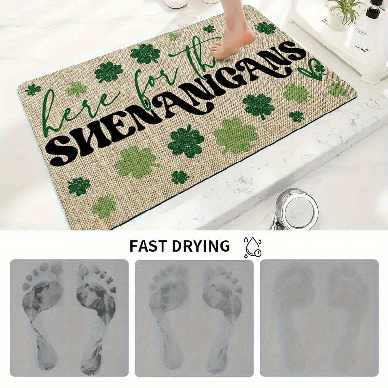 Floor Mat - Non-Slip Rubber Glitter