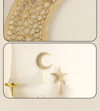 Minimalist Wooden Pendant - Natural Tassel Design