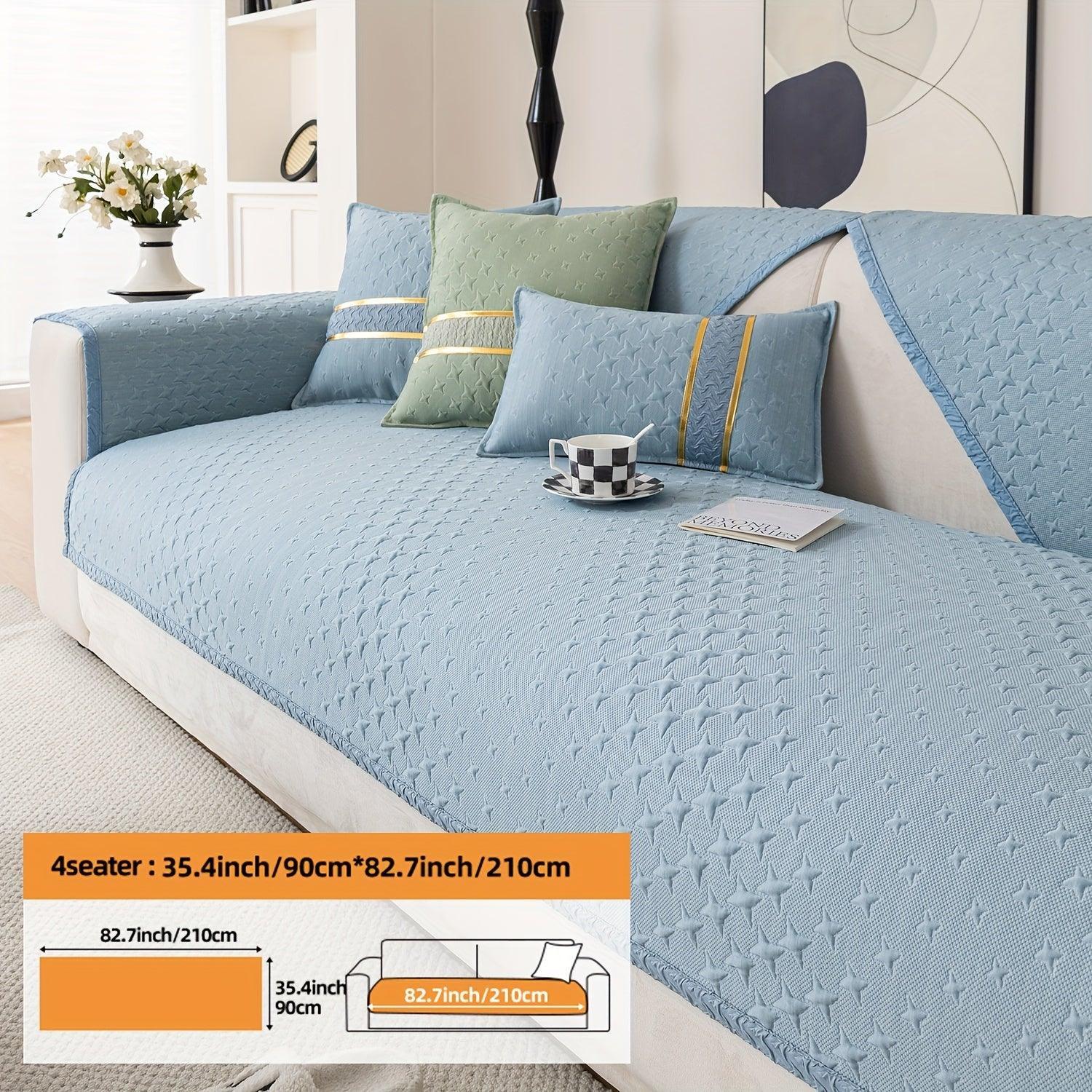 Summer Cooling Silk Non-slip Sofa Cover- Couch Cover for Dogs topspet