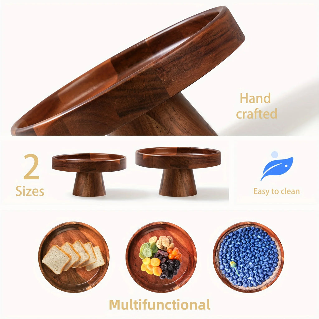 Cake Stand - Wooden Round